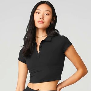 Alo Cropped Polo